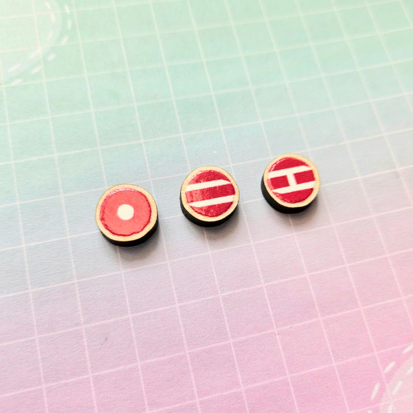 Eco Friendly Wooden 0.5 Inch Filler Pin Set of 3 - Arirang