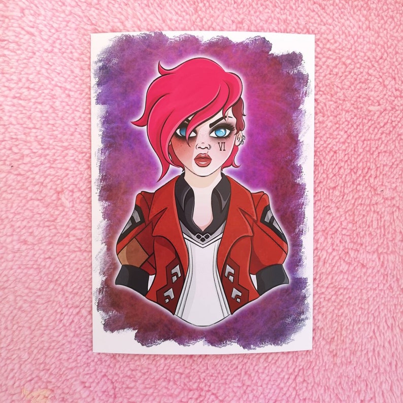 A5 Matte or Luster Heavyweight Paper Print - Jinx, Vi and Caitlyn