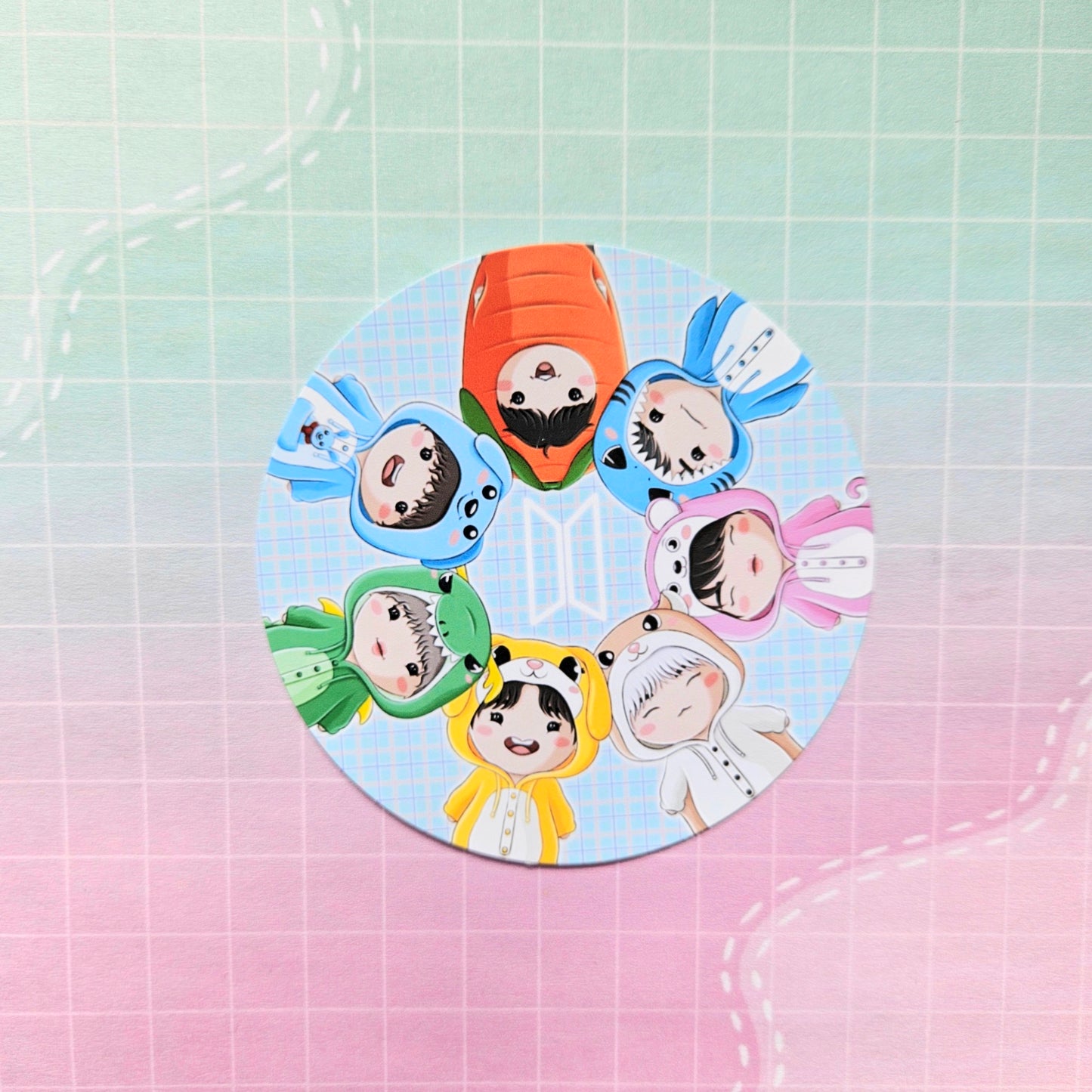 Glossy Small or Large Sticker - OT7 Rounds