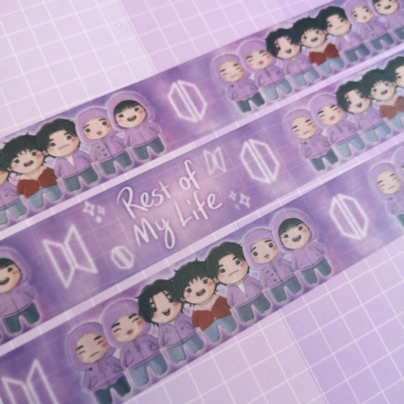 10m x 2cm Washi Tape - Busan Concert
