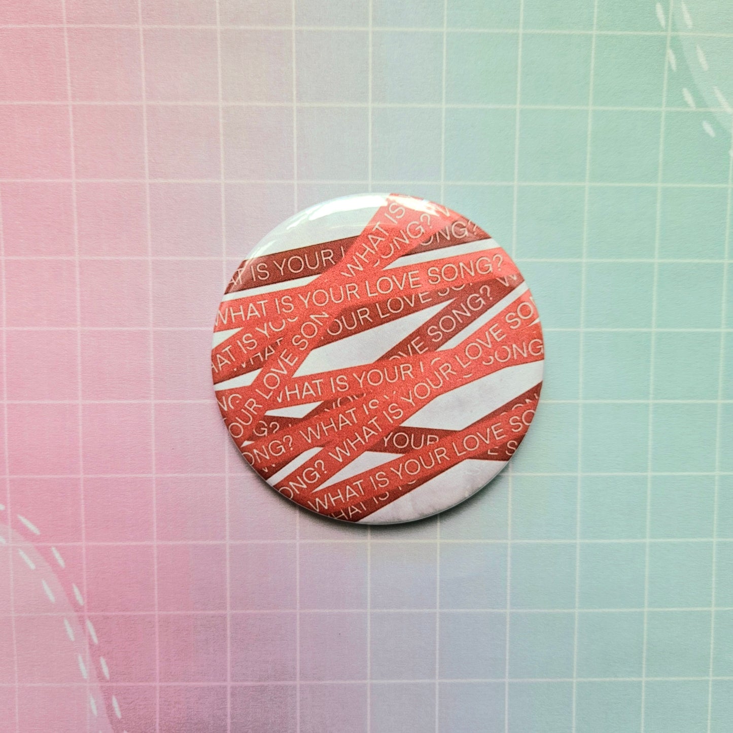 58mm Button Badge - OT7 Love Song