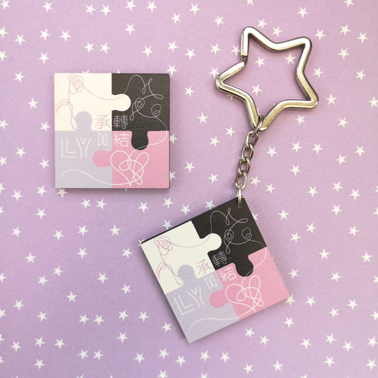 OT7 Love Yourself Puzzle Pin