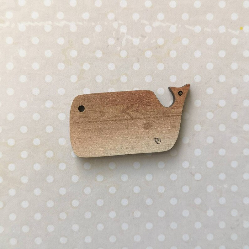 Eco Friendly Wooden 1.5 Inch Pin - Yoongi Suga Chopping Board