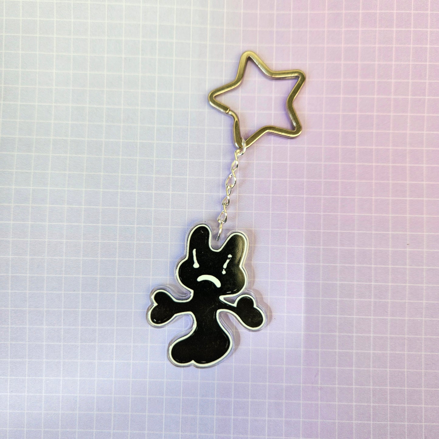 Eco Friendly Acrylic Double Sided 2 Inch Keychain - RM Right Place Wrong Person RPWP