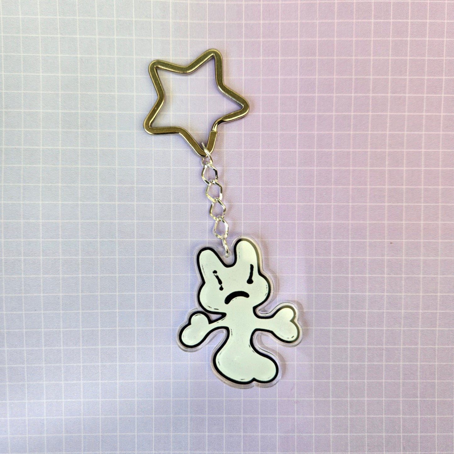 Eco Friendly Acrylic Double Sided 2 Inch Keychain - RM Right Place Wrong Person RPWP