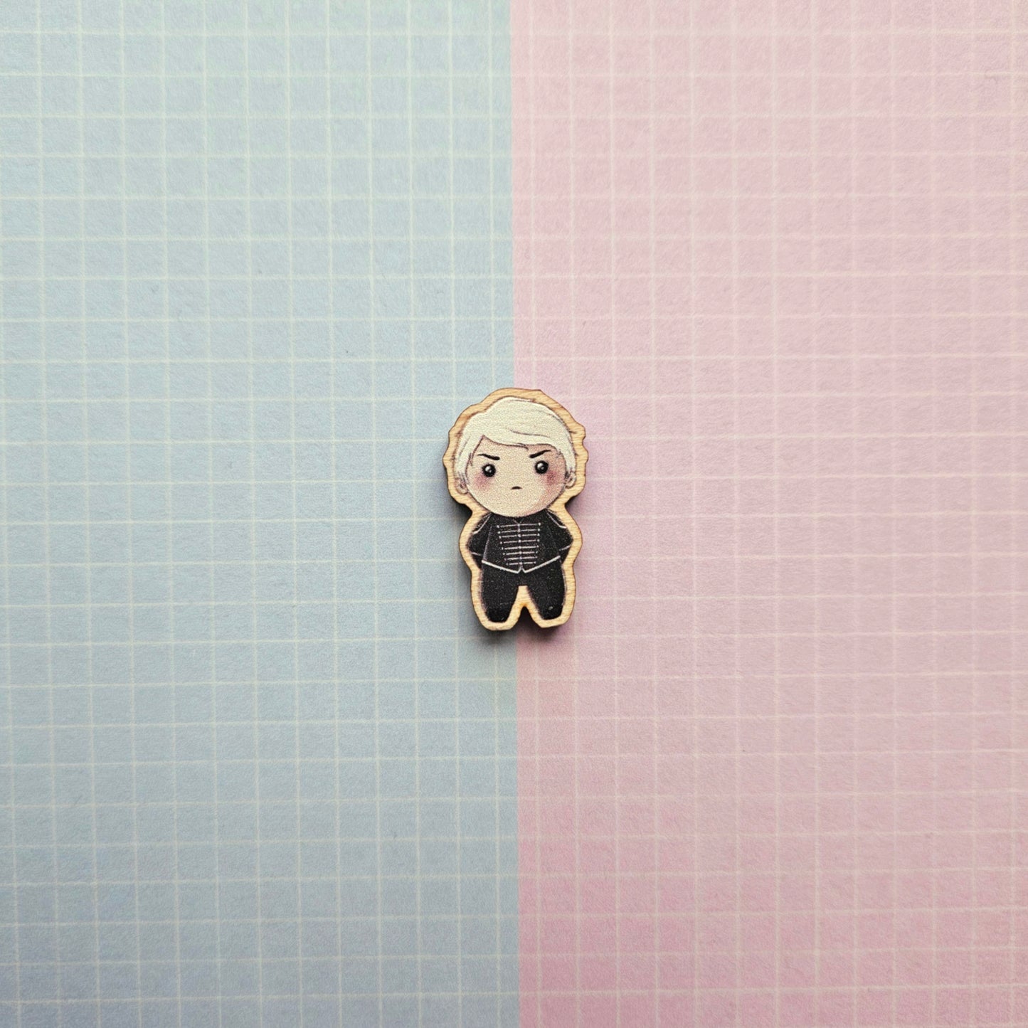 Eco Friendly Wooden 1 Inch Filler Pin - Black Parade Gerard