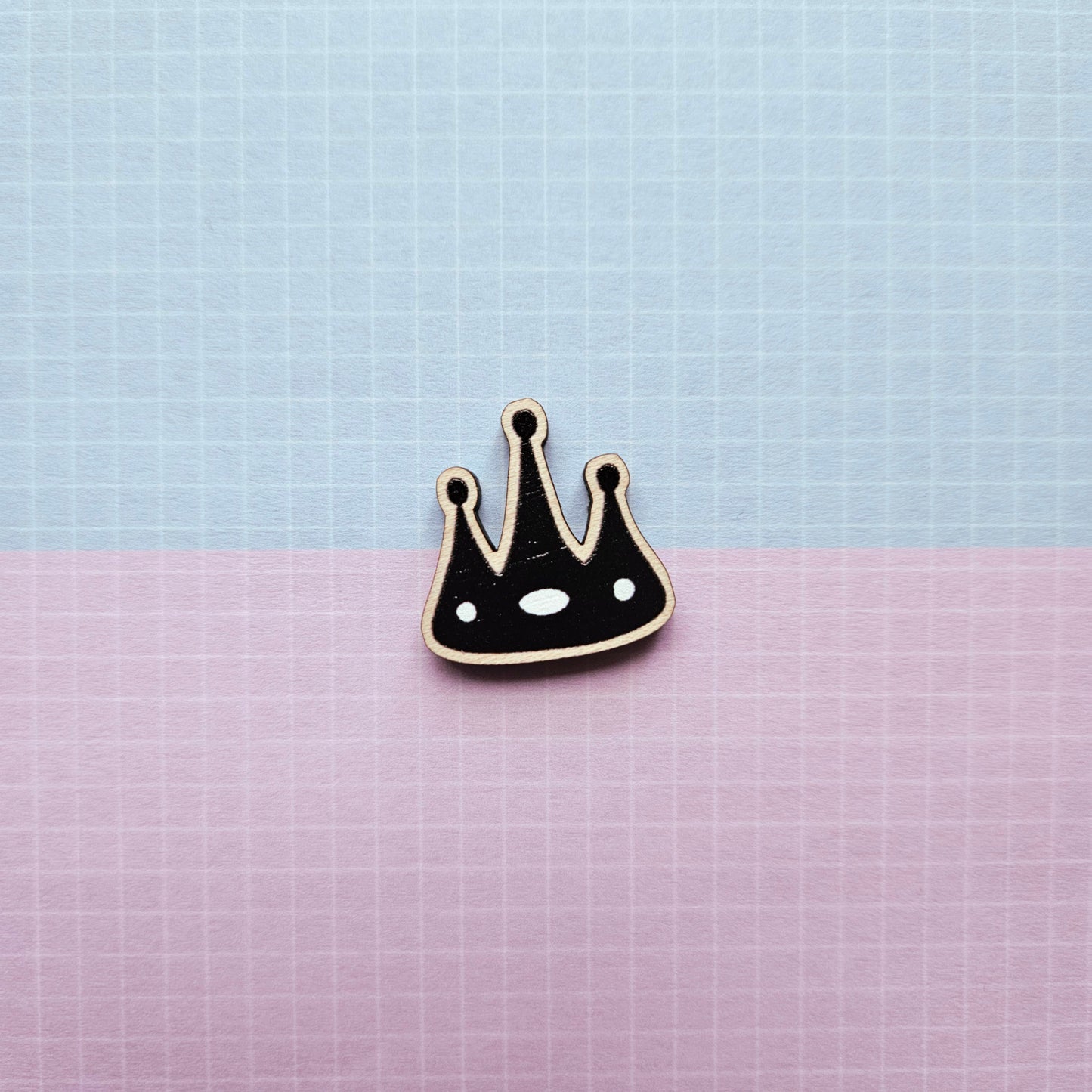 Eco Friendly Wooden 1 Inch Filler Pin Pair - Jungkook JK Tattoo