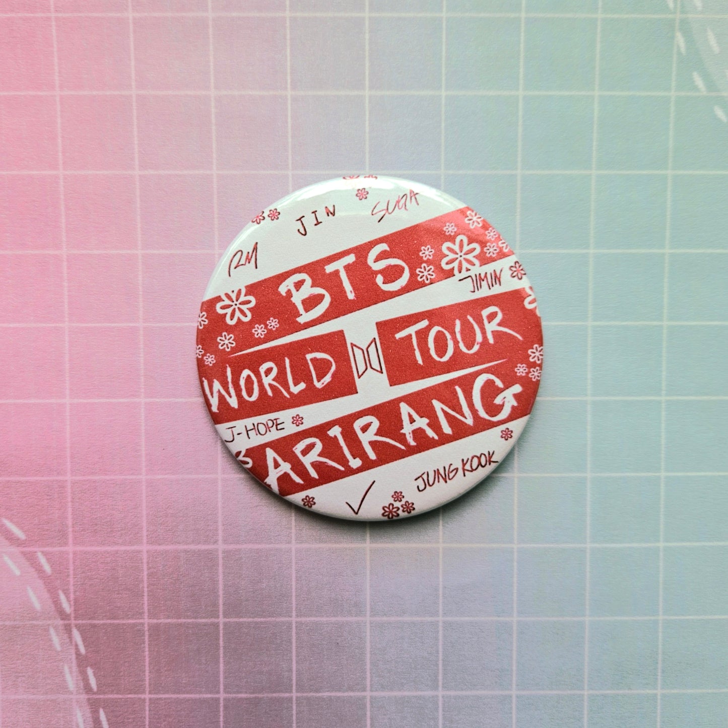 58mm Button Badge - OT7 Tour