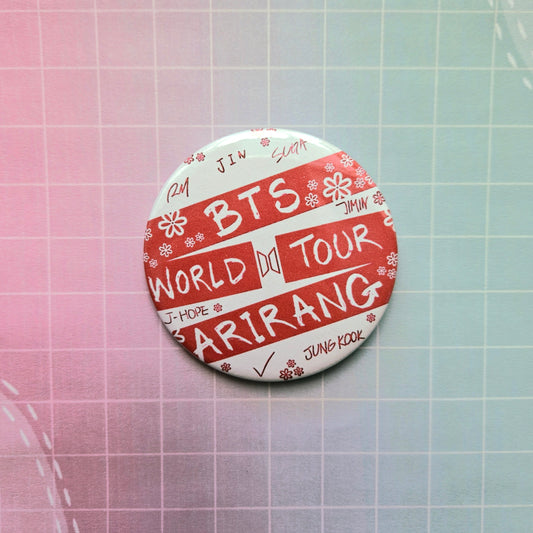 58mm Button Badge - OT7 Tour