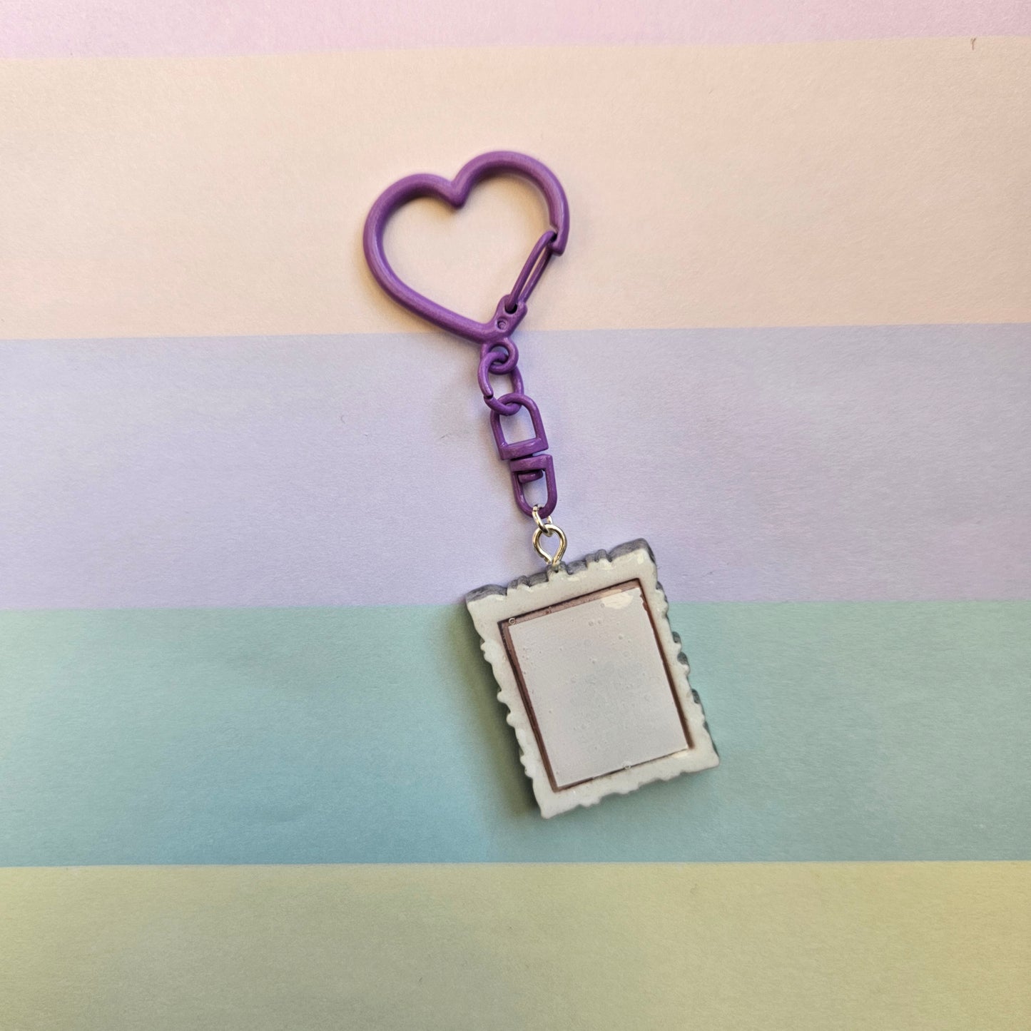 Mini 3D Photo Frame Style Keychain - BTS
