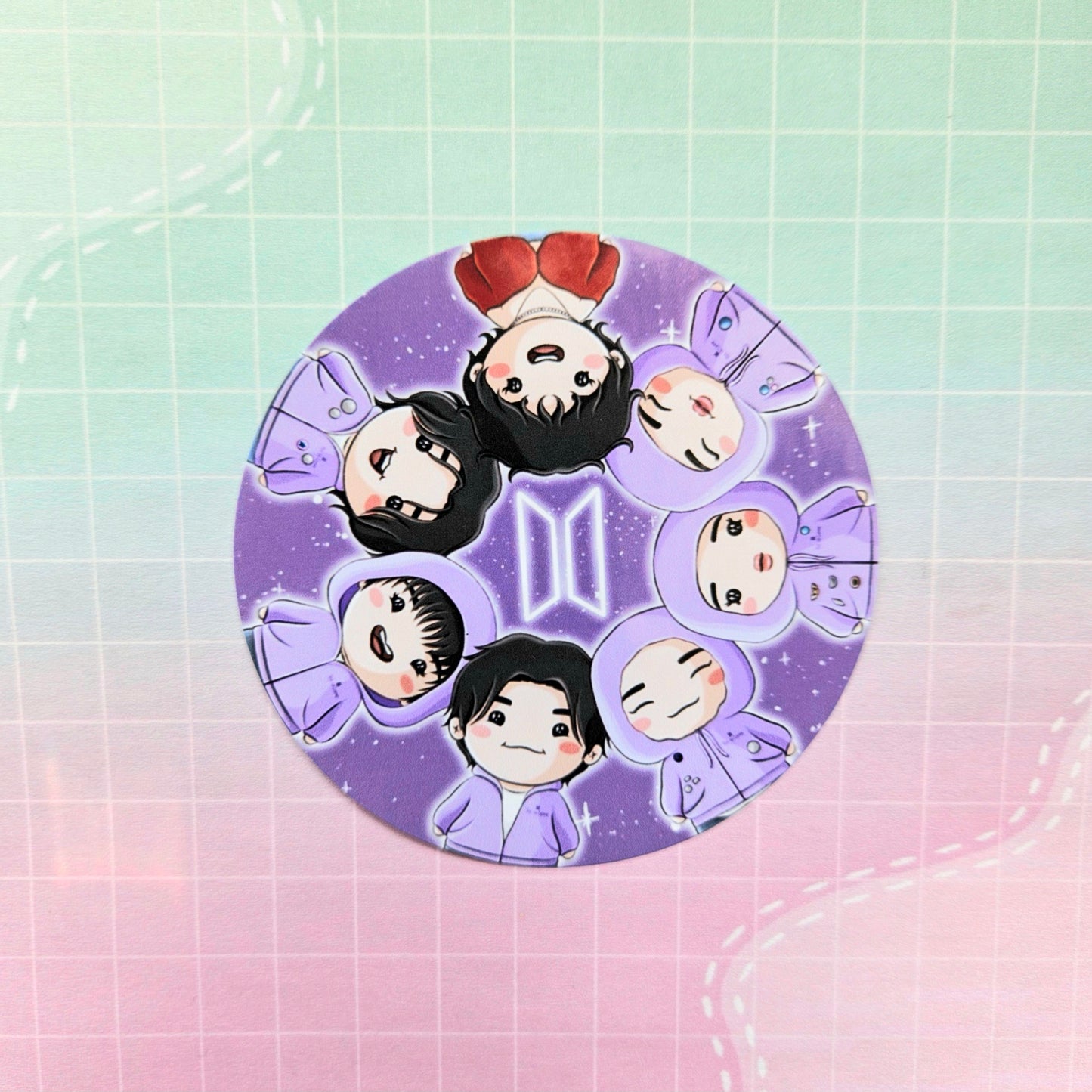 Glossy Small or Large Sticker - OT7 Rounds