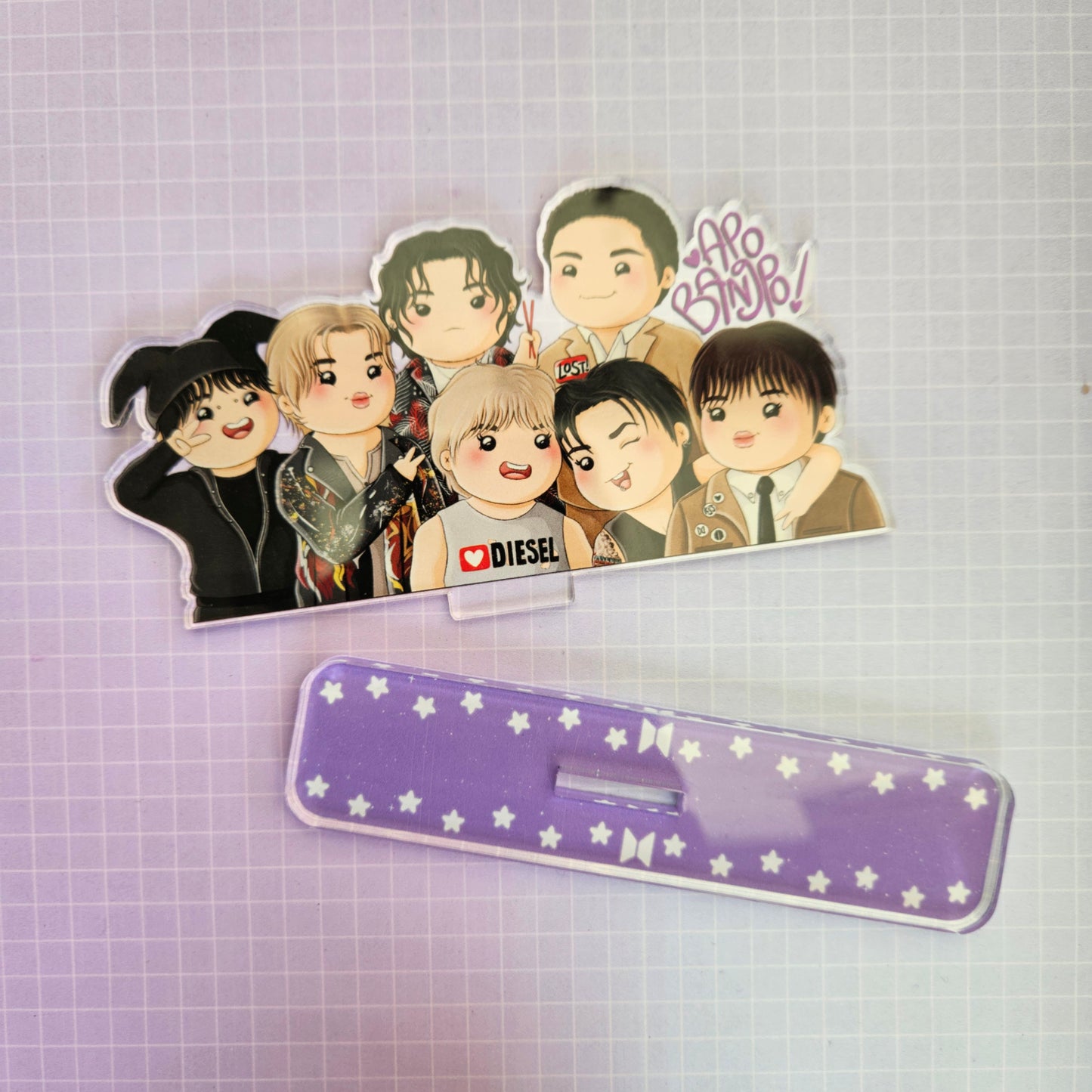 Acrylic Standee - OT7 Chapter 2 Selfie