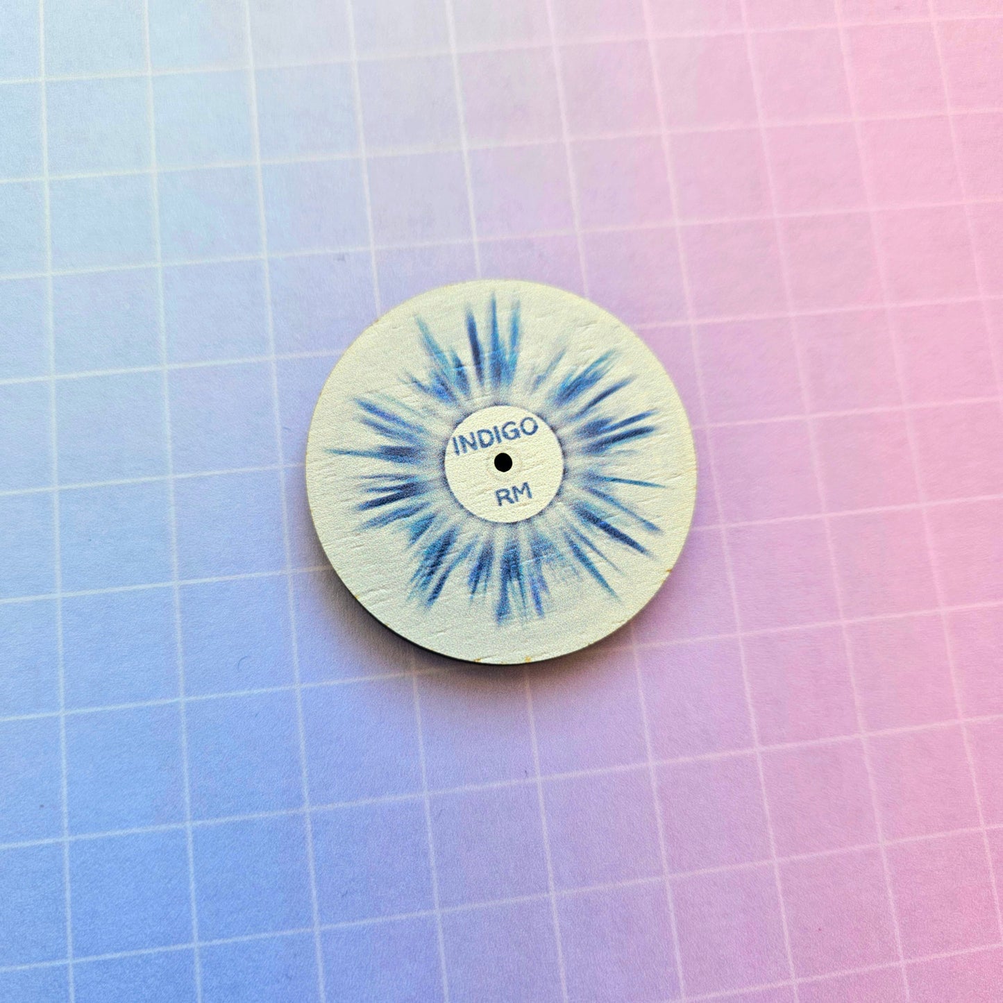 Eco Friendly Wooden 1.5 Inch Pin - Chapter 2 Vinyl Albums