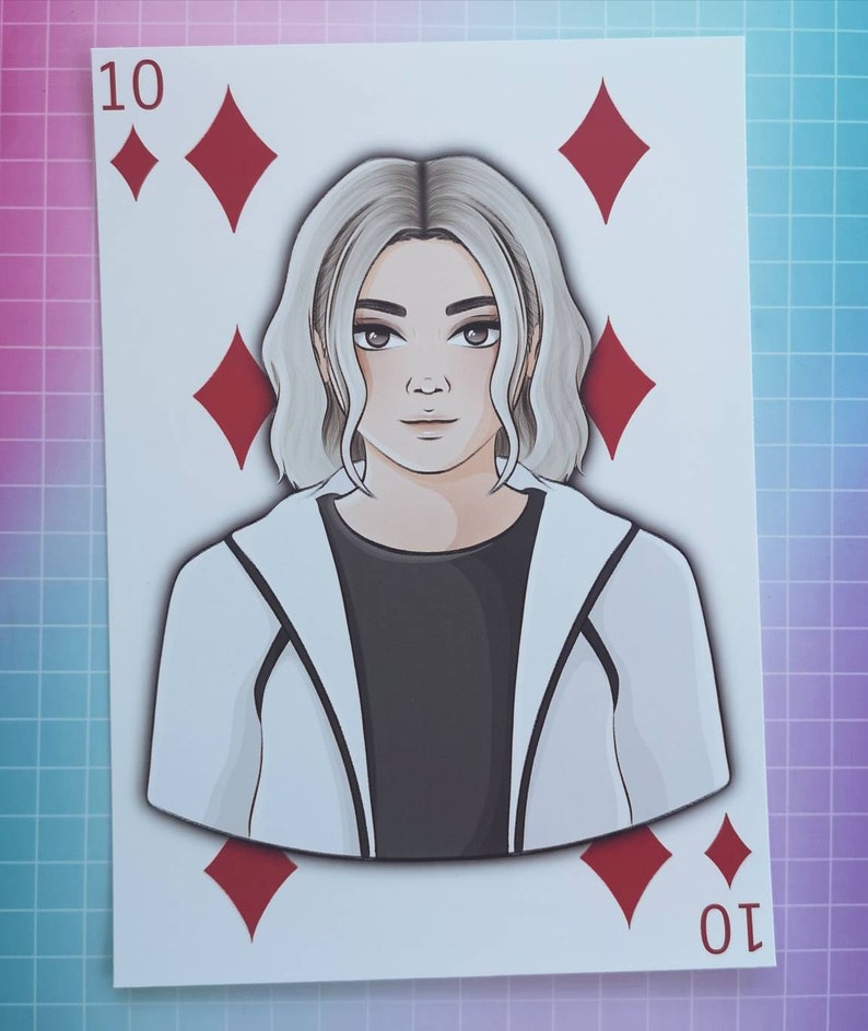 A5 Matte or Luster Heavyweight Paper Print - Kuina and Chishiya