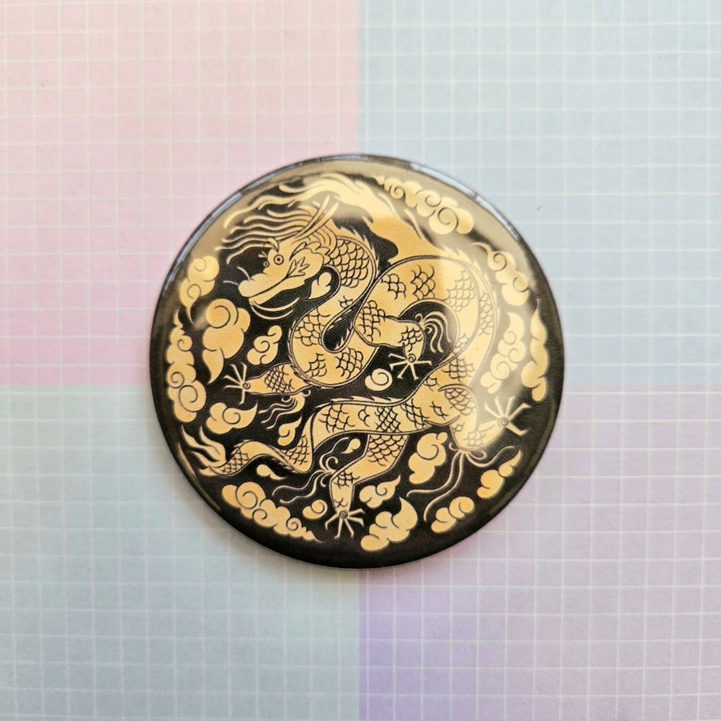 58mm Button Badge - Daechwita Dragon