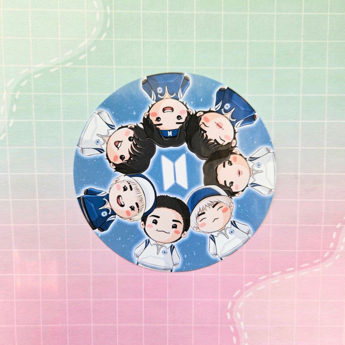 Glossy Small or Large Sticker - OT7 Rounds