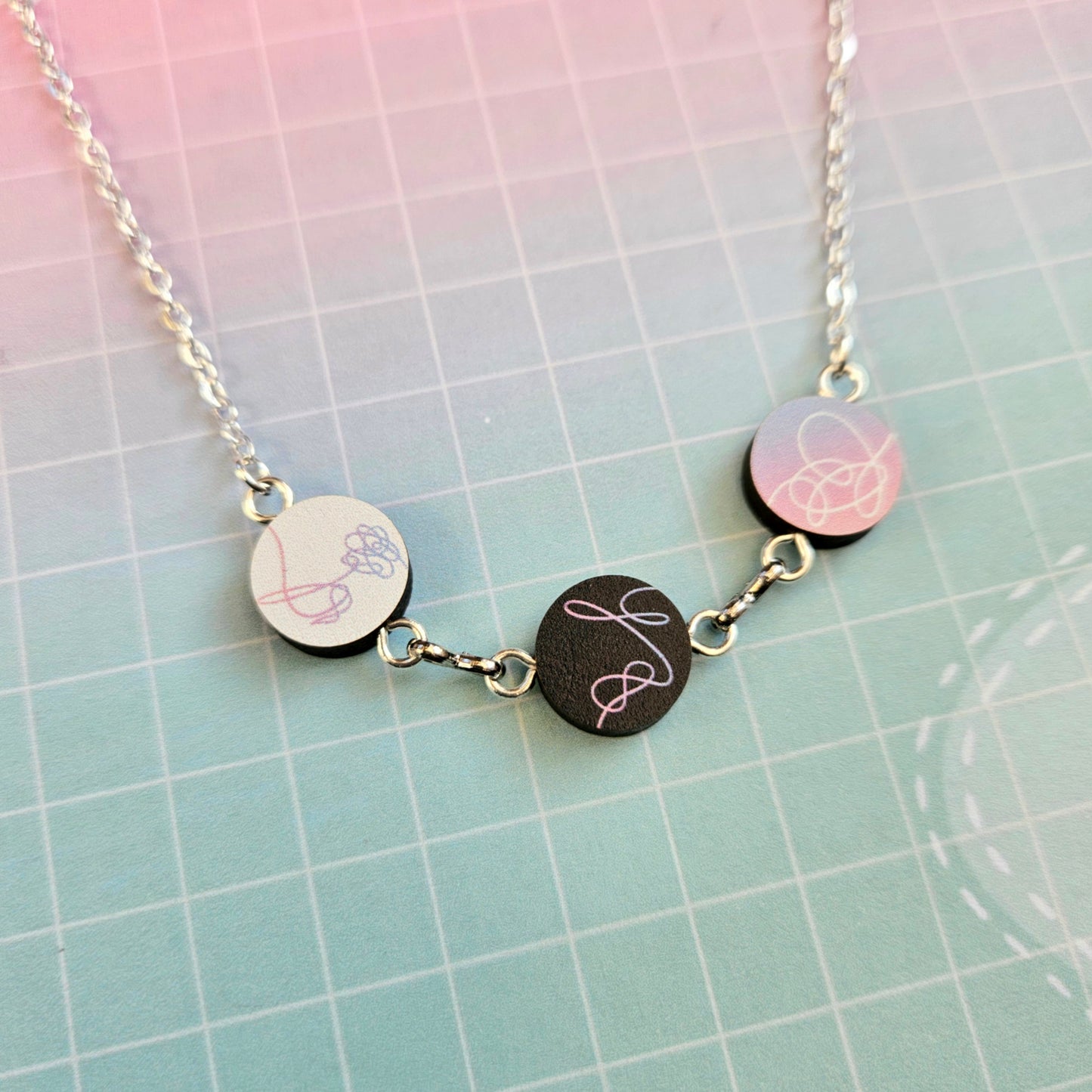 Eco Friendly Wooden Handmade Necklace - Love Yourself