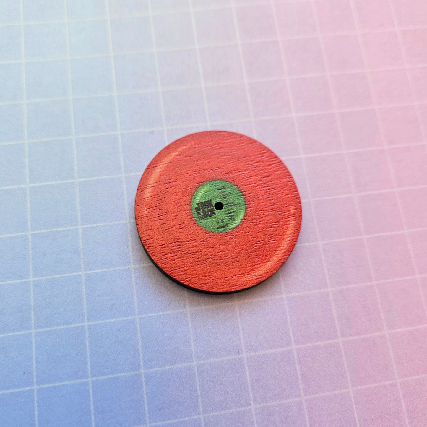 Eco Friendly Wooden 1.5 Inch Pin - Chapter 2 Vinyl Albums