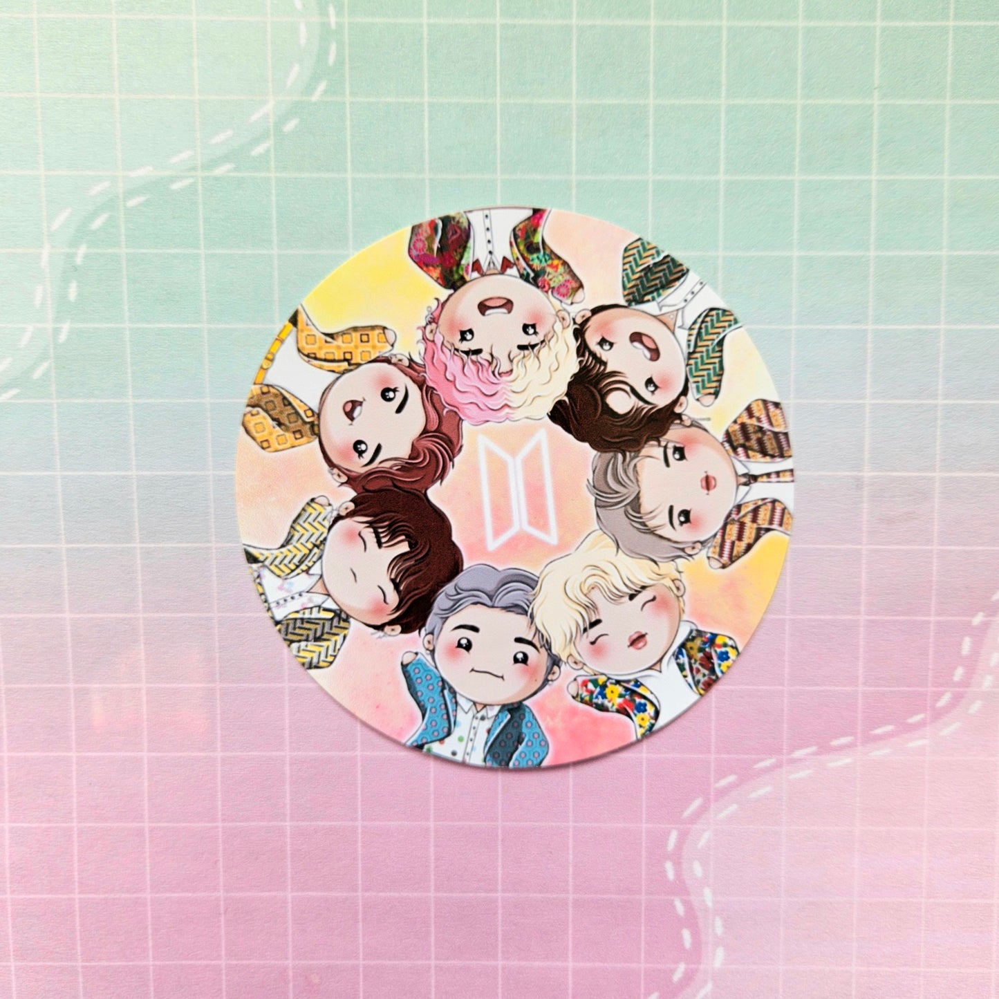 Glossy Small or Large Sticker - OT7 Rounds