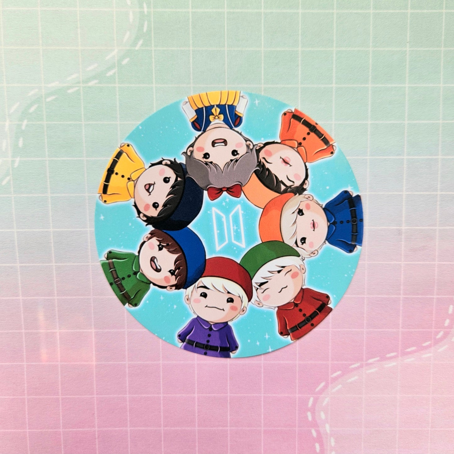 Glossy Small or Large Sticker - OT7 Rounds