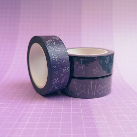 10m x 1.5cm Washi Tape - Bulletproof Galaxy