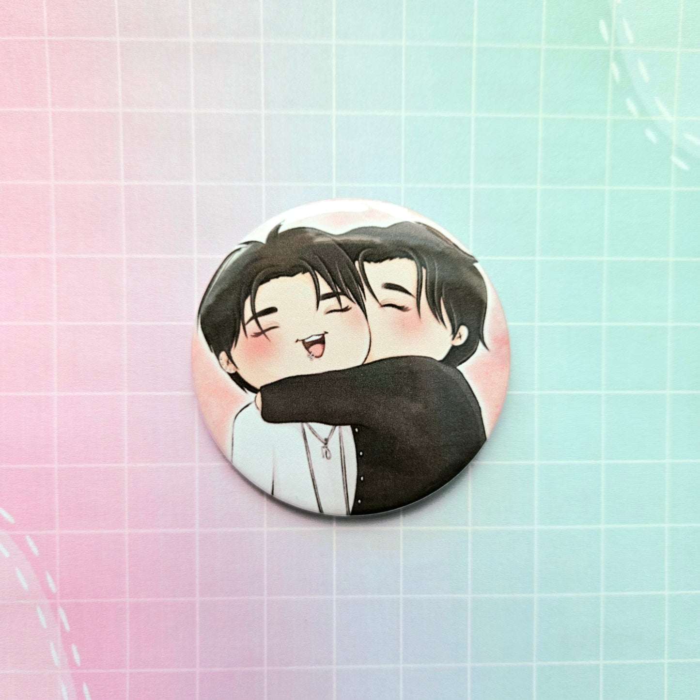 38mm Or 58mm Button Badge - Taekook