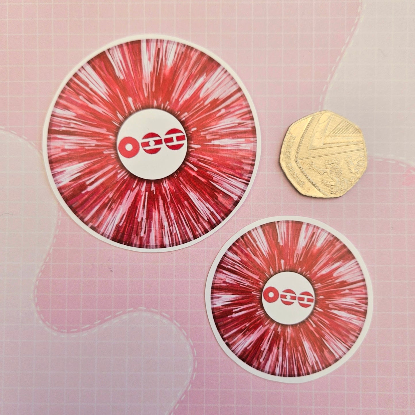 Glossy Small or Large Sticker - Arirang Vinyl