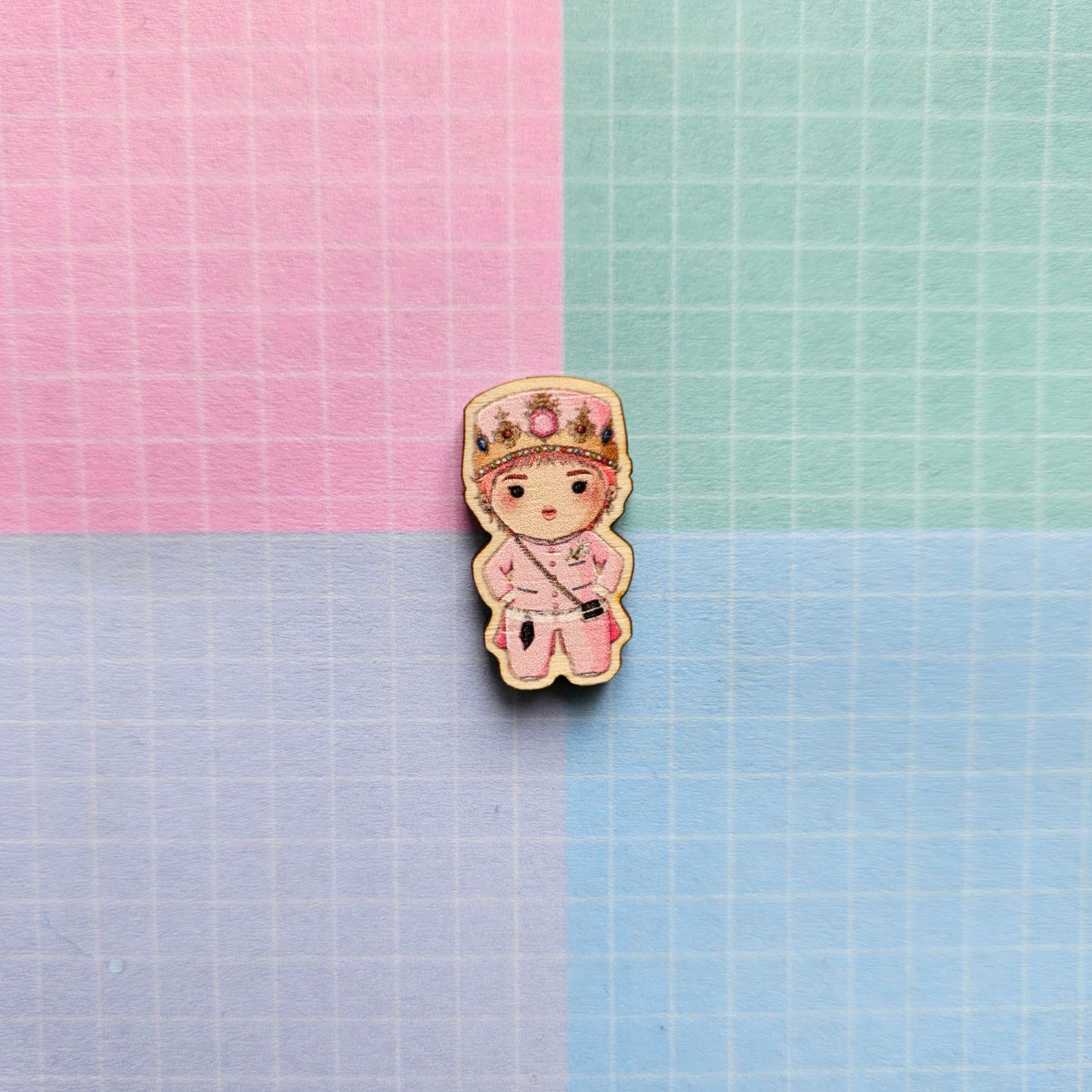 Eco Friendly Wooden 1 Inch Filler Pin - G Dragon