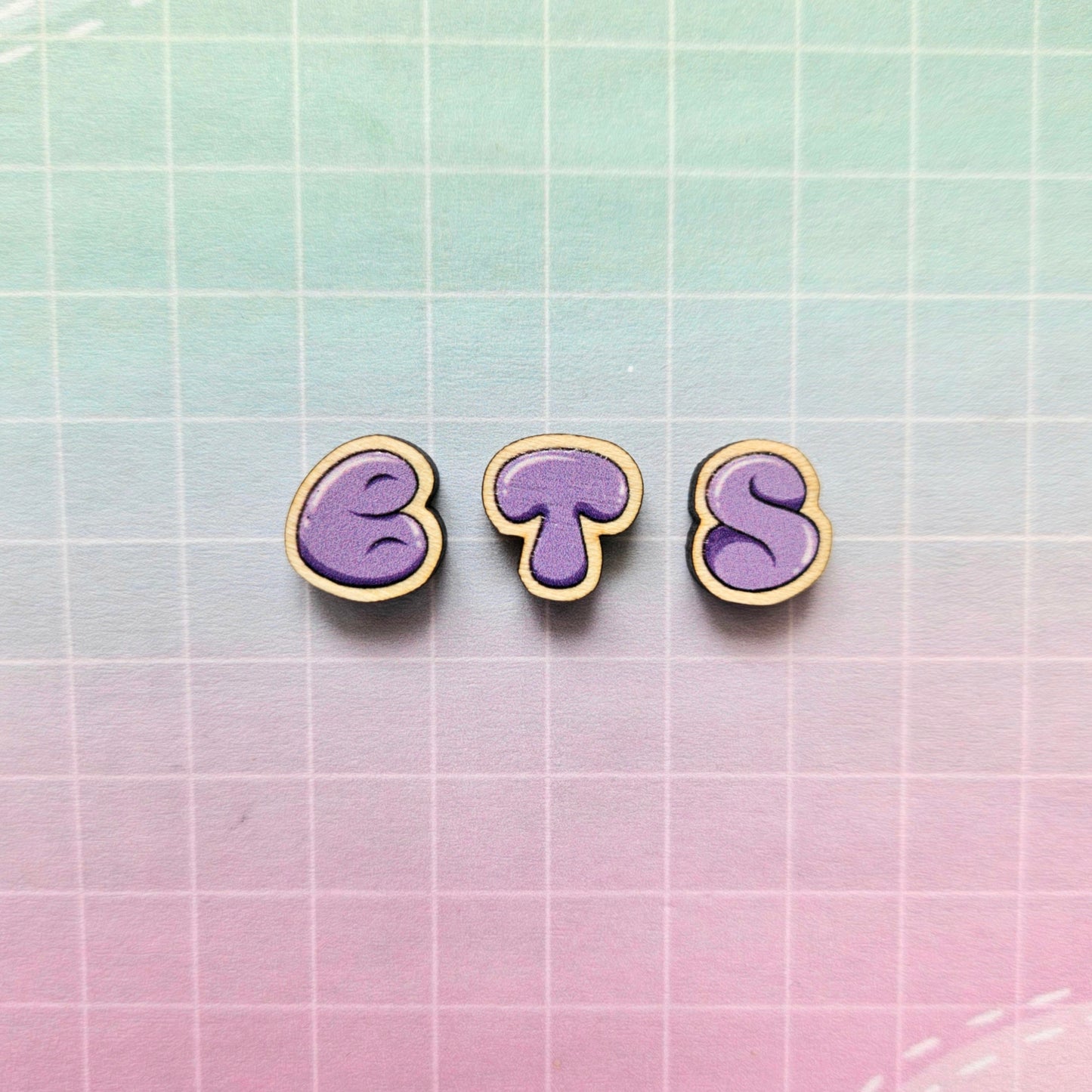Eco Friendly Wooden 0.5 Inch Filler Pin Set of 3 - BTS