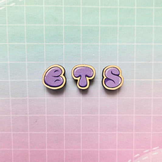 Eco Friendly Wooden 0.5 Inch Filler Pin Set of 3 - BTS