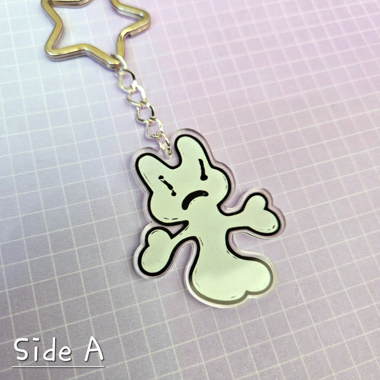 Eco Friendly Acrylic Double Sided 2 Inch Keychain - RM Right Place Wrong Person RPWP