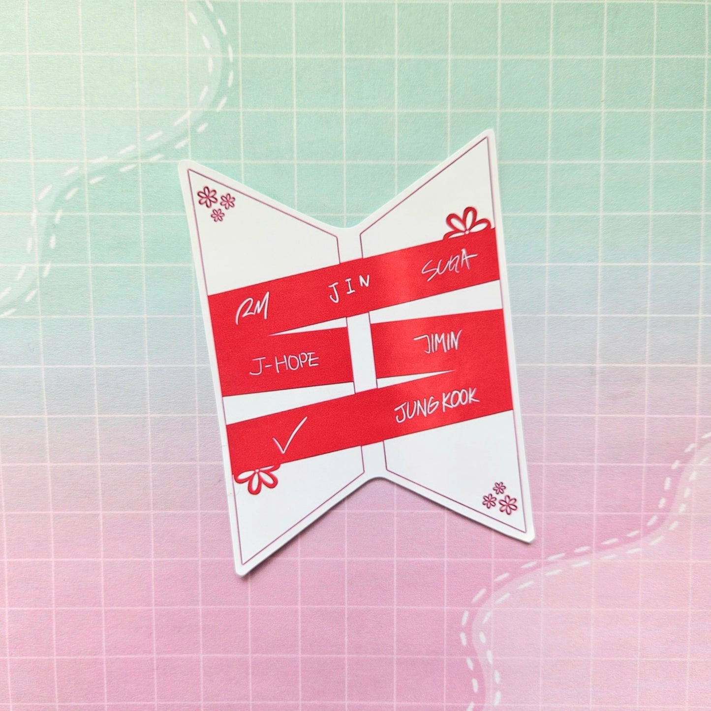 Glossy Small or Large Sticker - Arirang